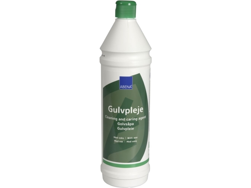 Gulvpleje, Abena, 1 L, Med Voks - (6 Stk.)
