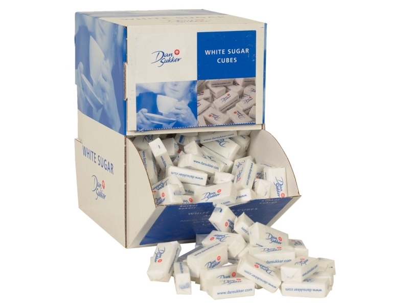 Sukker, Dansukker, hugget, 4,4 gr/pk