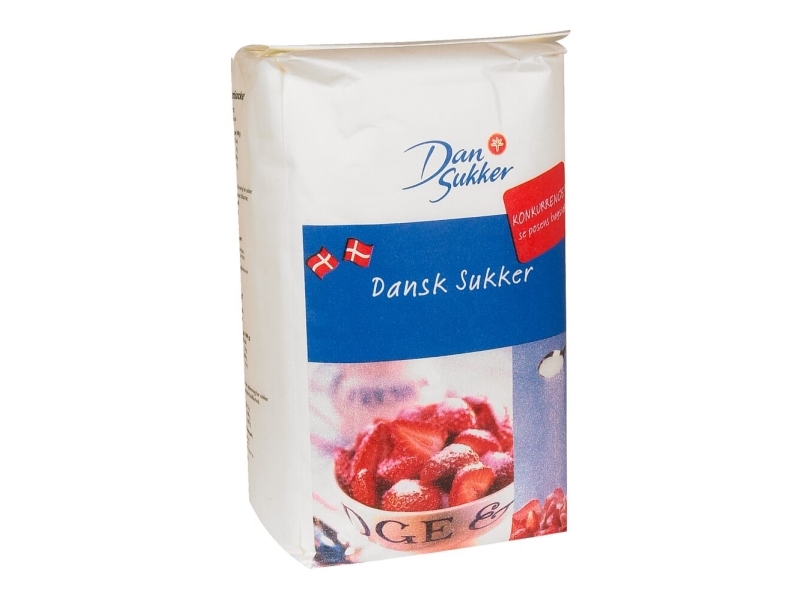 Sukker, Dansukker, stødt - (6 stk.)