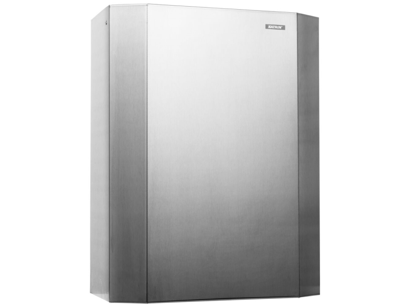Abfalleimer Katrin, Mattes Stahl, Stahl, 25 L