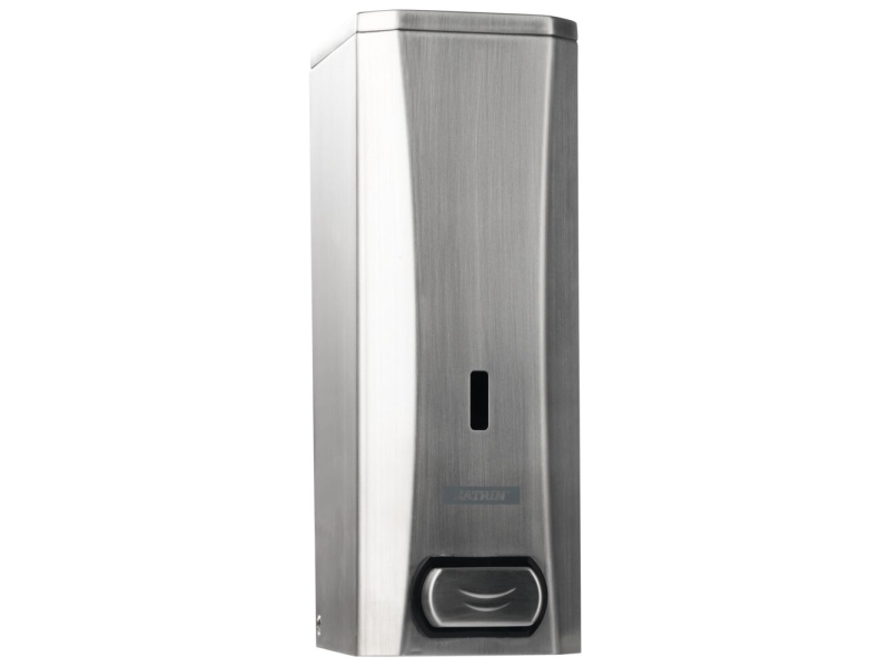 Dispenser, Katrin, 1000 ml, grå, rustfrit stål