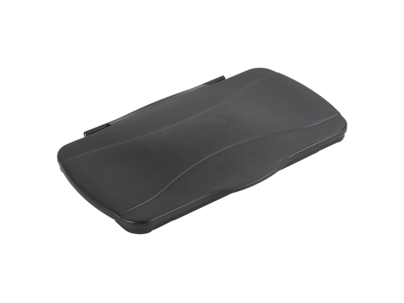 Niedrig, Rubbermaid Slim Jim, 51,8 X 29 X 7 Cm, Schwarz, Pe, Geschlossen