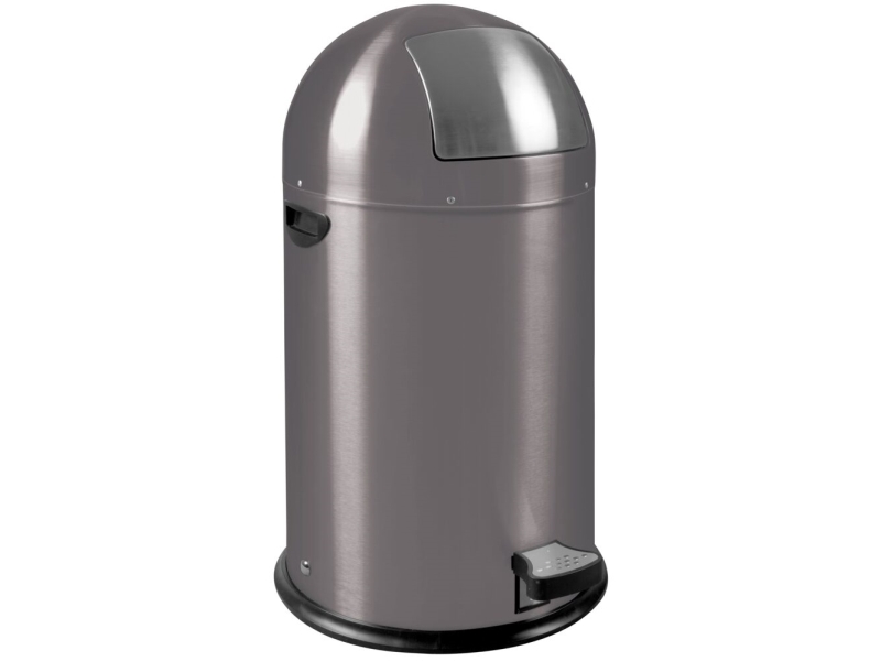 Pedalspand, Eko Kick-Can, Grå, Stål, 33 L, Inderspand I Metal