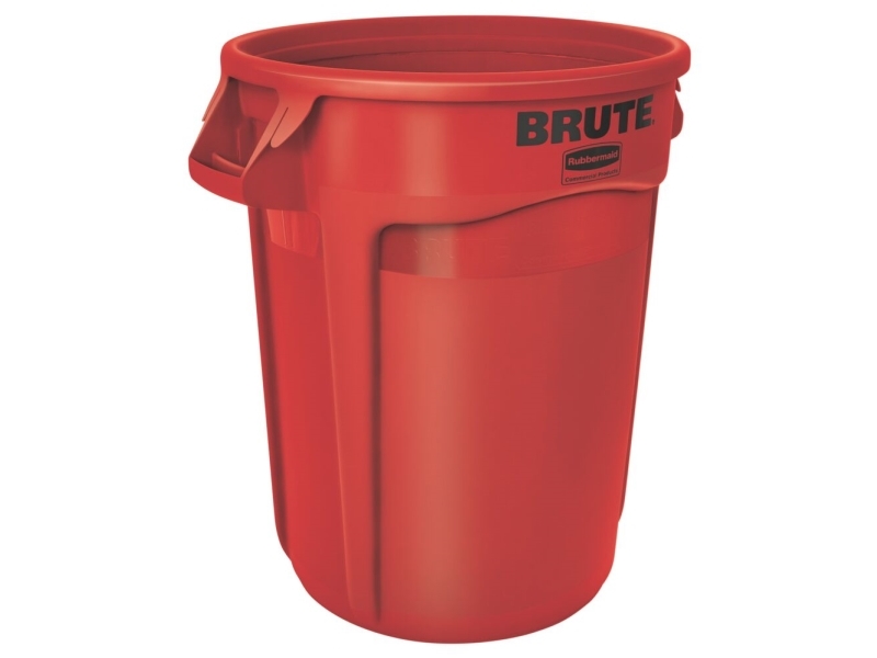 Abfallbehälter, Rubbermaid Brute, Rot, Pe