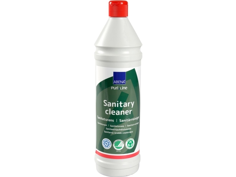 Sanitetsrengøring, Abena Puri-Line, 1 L, Sur/Kalkhæmmende