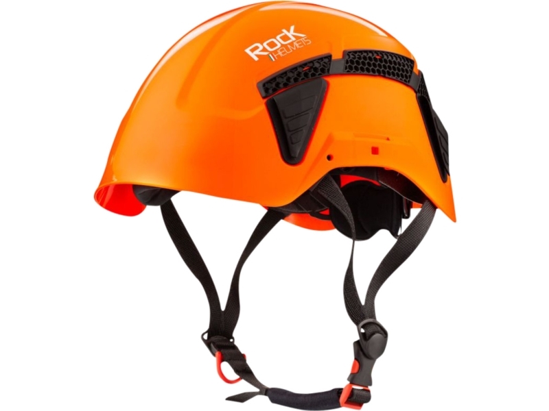 Sikkerhedshjelm, Rock Dynamo Plus, One size, orange, ABS/PS, justerbar størrelse