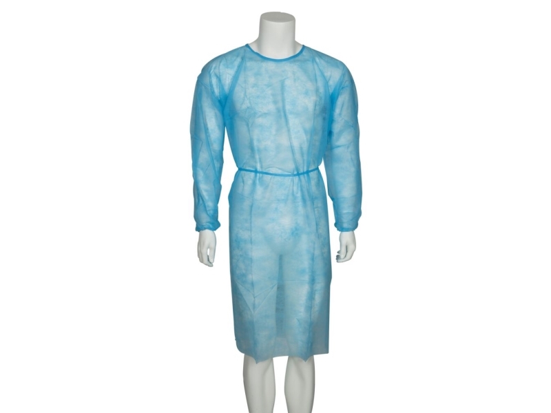 Suojapuku, ABENA Classic, L, 115x136cm, sininen, PP, ei-steriili - (10 kpl)
