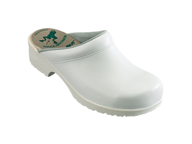 Træsko Tøffel str 41 med Polstring/Chockabsorbering Hvid,1 Par | Kläder & Säkerhet - Skodon - Träskor | GameStuff