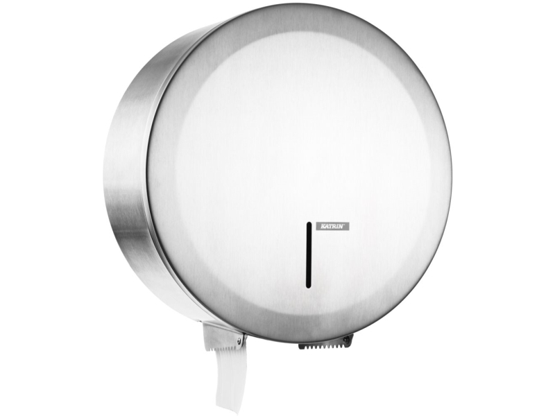 Dispenser, Katrin, Midi, 12,9x31x33cm, grå, rustfrit stål