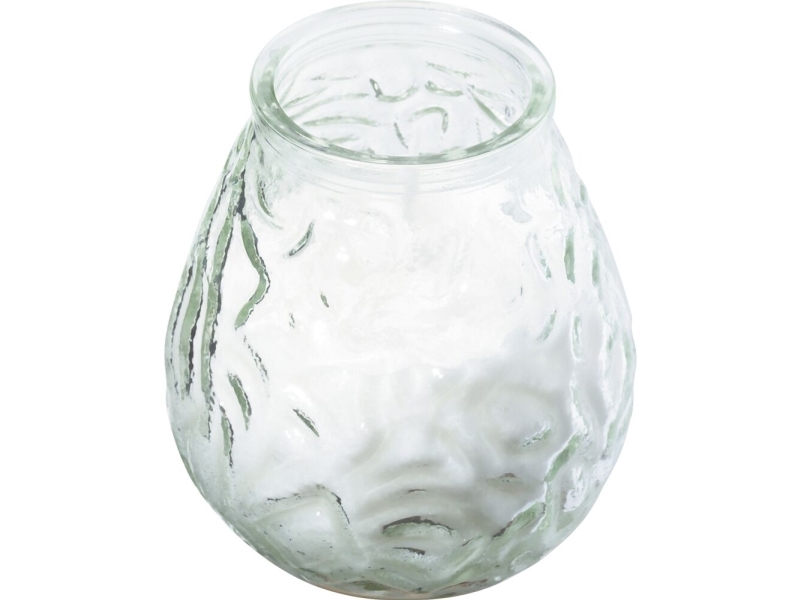 Lyseskål, Bolsius, 10,5cm, Ø9,5cm, klar, 70 timer, glas/paraffin - (12 stk.)