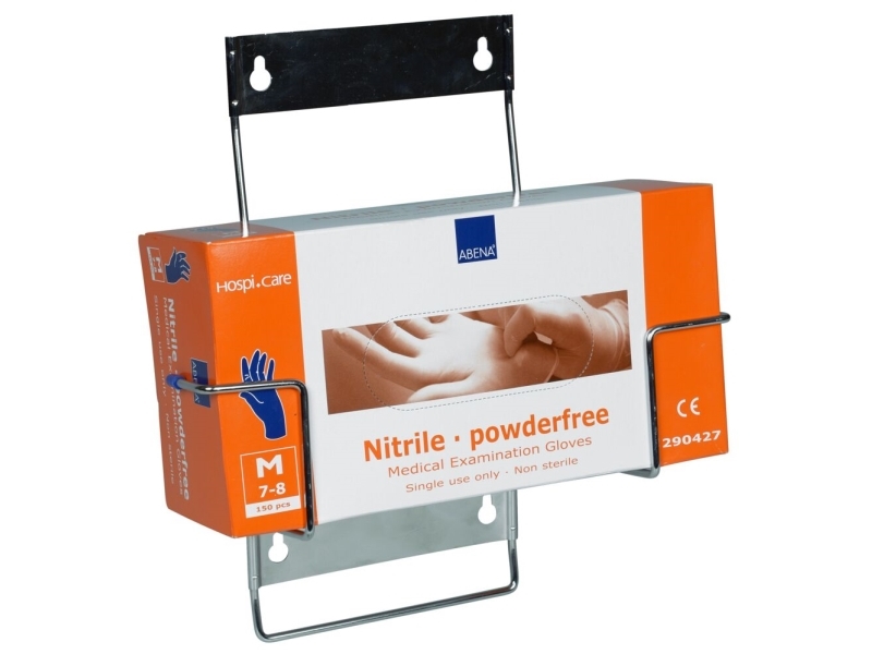 Handskställ, ABENA Flexiställ, 10cm x 260x197mm, silver, rostfritt stål | Rengöring - Personlig vård - Övriga | GameStuff