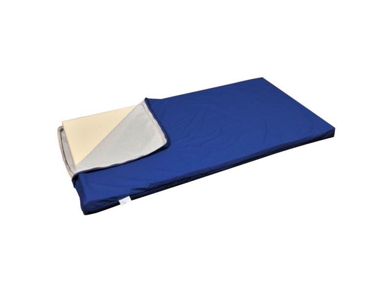 Børnemadras, ABENA Comfort, 120x60x5cm, blå