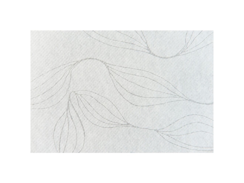 Rulledug, Polysoft, 2500x120cm, hvid, airlaid/plast