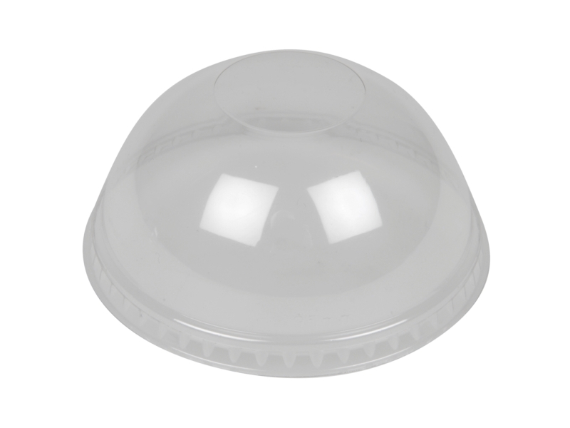 Låg, Abena Gastro, Ø9,5Cm, Klar, Pet/Rpet, 80 % Rpet + 20 % Pet - (20 Stk.)