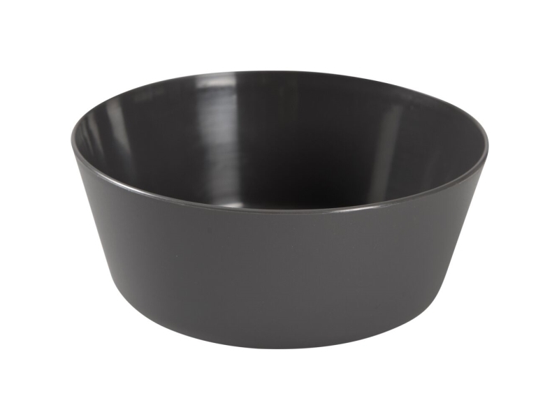 Skål, ABENA Gastro, 5cm, Ø12cm, 350 ml, 375 ml, koksgrå, PP - (6 stk.)