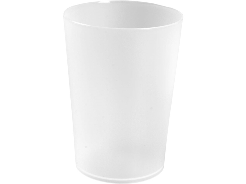 Drikkeglas, ABENA Gastro, 9,5cm, Ø6,7cm, 20 cl, 24 cl, frosted hvid, PP - (8 stk.)