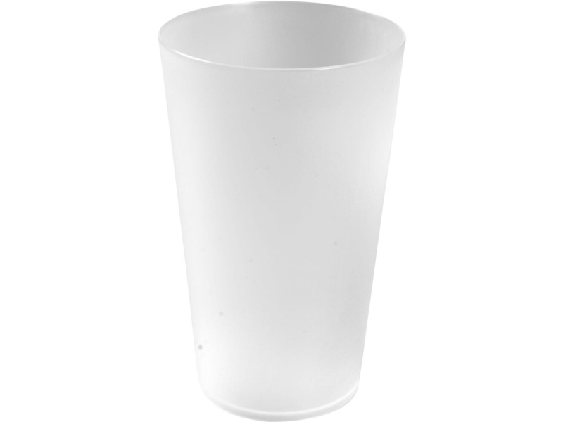 Återanvändbara dricksglas, ABENA Gastro, 13,7cm, Ø8,5cm, 50 cl, 55 cl, frostat vitt - (8 st.) | Catering - Engångsservis - Glas | GameStuff