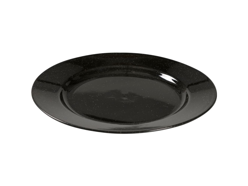 Tallerken, ABENA Gastro, Ø23cm, granitsort, PP - (4 stk.)