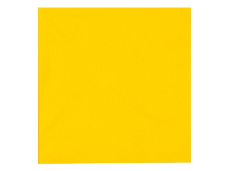 Middagsserviet, Abena Gastro, 3-Lags, 1/4 Fold, 40X40cm, Gul - (20 Stk.)