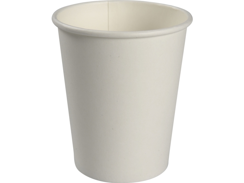 Kaffebæger Premium, ABENA Gastro, 9cm, Ø8cm, 24 cl, 28 cl, hvid, pap/PE - (20 stk.)