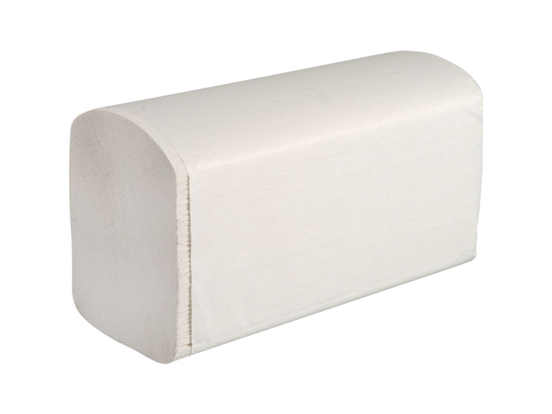 Håndklædeark, Abena Care-Ness Excellent, 2-Lags, Z-Fold, 32X22cm, 10,5 Cm, Hvid