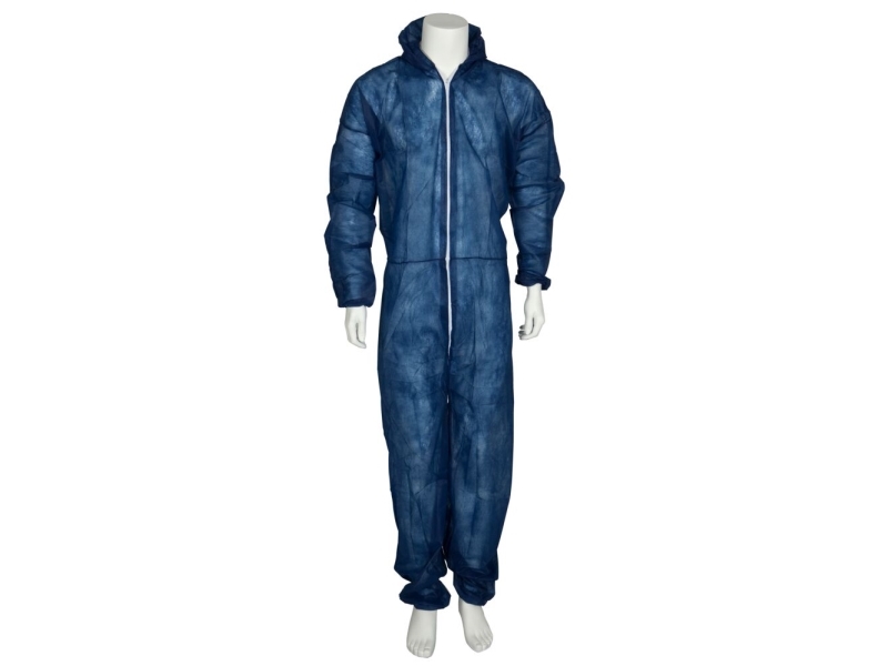 Engångsdräkt ABENA Classic L/XL 185x68 cm 28 gsm mörkblå PP osteril 50 st | Kläder & Säkerhet - Arbetskläder - Engångskläder | GameStuff