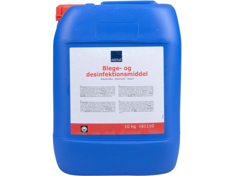 Blege- Og Desinfektionsmiddel, Abena, 10 L, Uden Klor