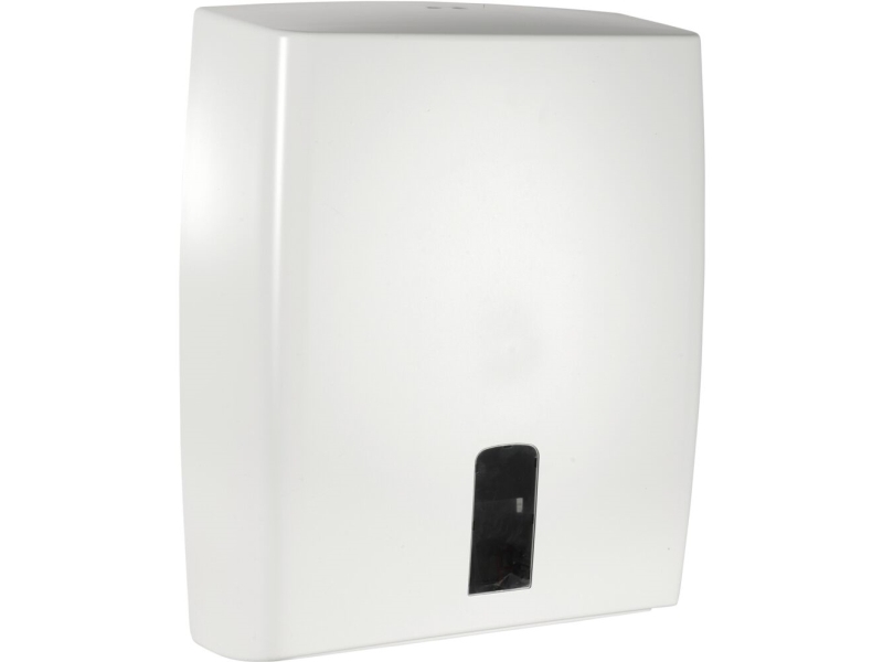 Dispenser, Classic Recycled, Midi, 12,5X31x39cm, Hvid, Plast