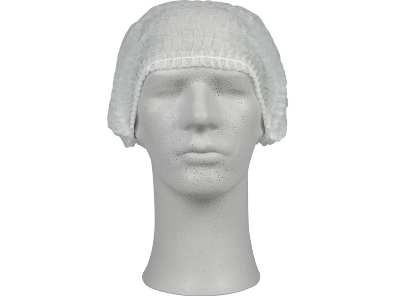 Hårnät, ABENA Classic, XL, vit, PP, icke-sterilt | Kläder & Säkerhet - Arbetskläder - Engångskläder | GameStuff