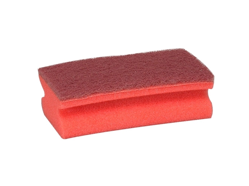 Skuresvamp Scotch-Brite 56 ridsefri rød,10 pk x 10 stk/krt