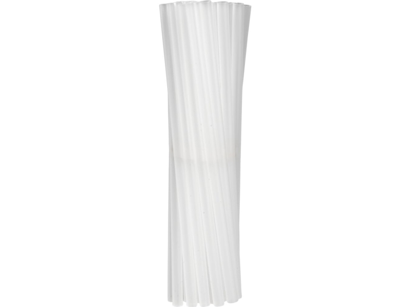 Uudelleen käytettävä olki, ABENA Gastro, 24cm, Ø8mm, kirkas - (10 kpl)