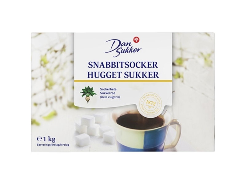 Sukker, Dansukker, hugget - (7 stk.)