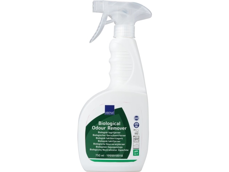 Lugtfjerner, Abena, 750 Ml, Klar-Til-Brug, Biologisk - (6 Stk.)