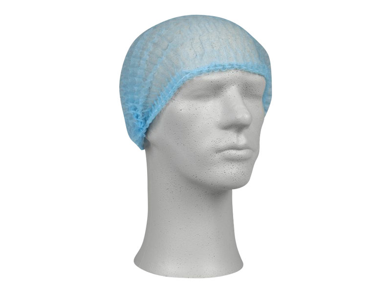 Abena - Bouffant-hætte - engangsmateriale - 53 cm - polypropylen - blå (pakke med 200)