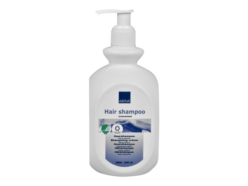 Abena - Shampoo - Pumpeflaske - 500 Ml - Farveløs
