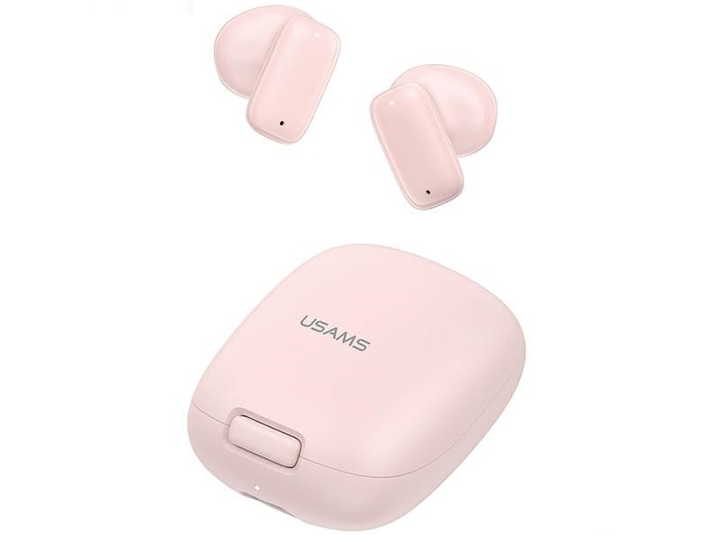 Usams Bluetooth 5.3 Tws Id Serie Drahtlose Kopfhörer Rosa/Rosa Bhuid04 (Id25)
