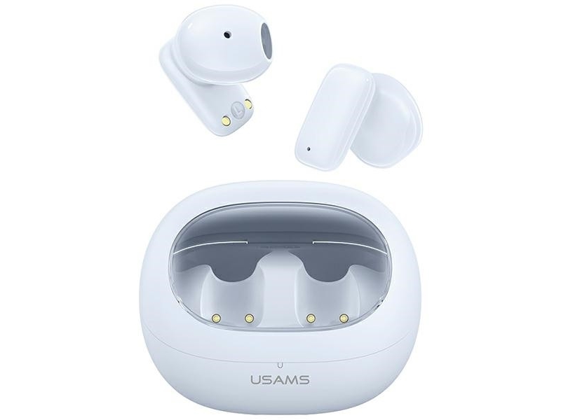 Usams Bluetooth-Kopfhörer 5.3 Twstd Series Kabellos Weiß Bhutd01 (Td22)