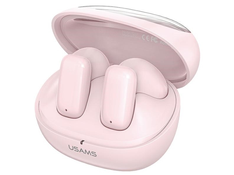 Usams Bluetooth 5.3 Kabellose In-Ear-Kopfhörer Twstd Series Rosa (Bhutd03) (Td22)