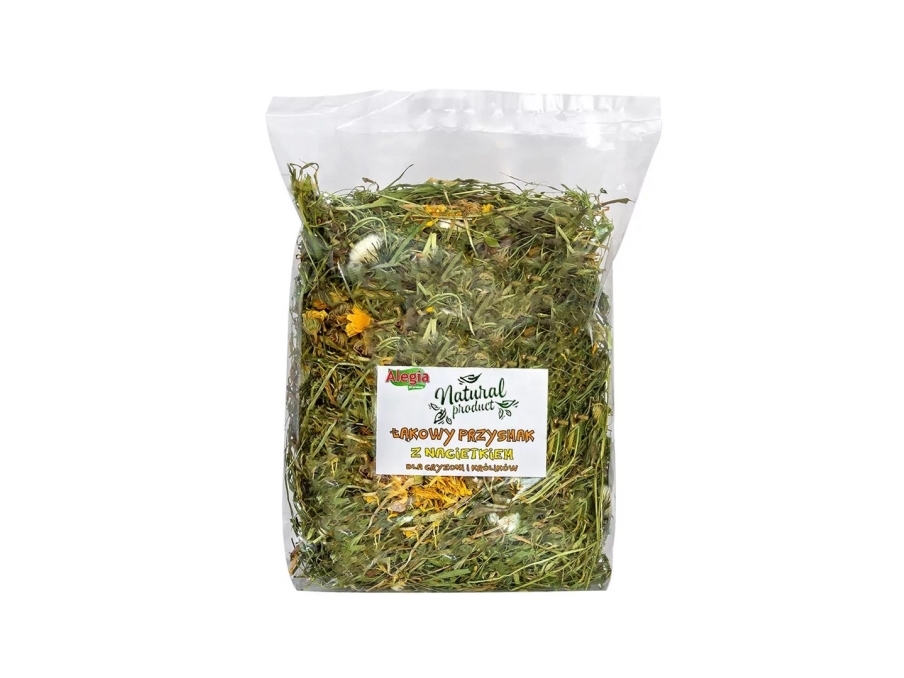 Alegia Meadow Treat With Marigold - Godbidder Til Gnavere Og Kaniner - 160G