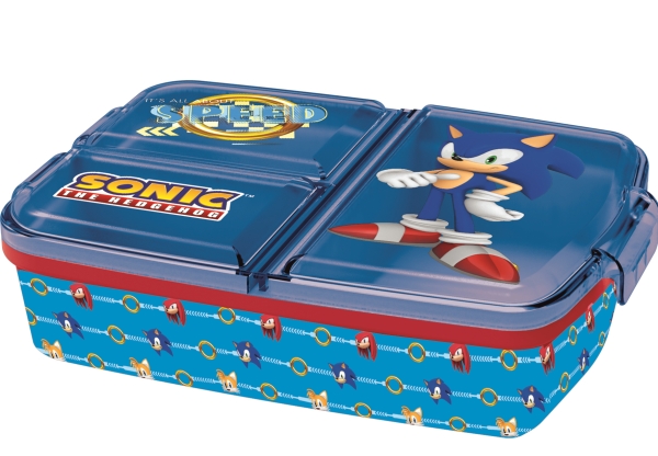 STOR Sandwichboks med flere rum - Sonic (088808735-40520)