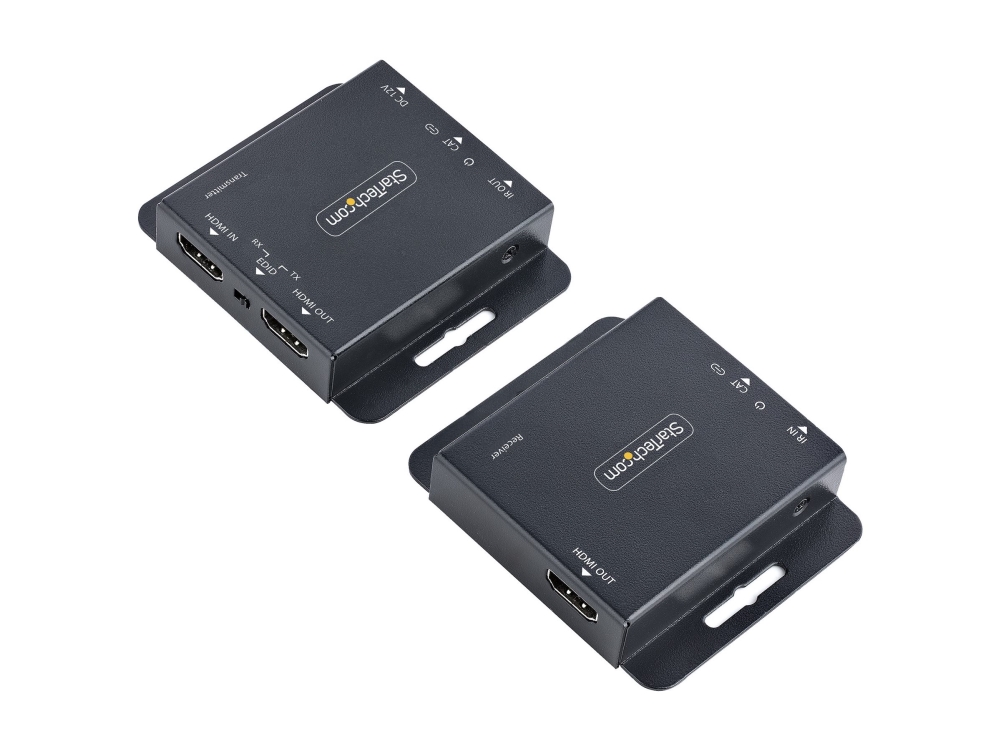 StarTech.com HDMI Extender over CAT6/CAT5, 4K 30Hz/130ft (40m) or 1080p 60Hz/230ft (70m) Video Extender, 4K HDMI over Ethernet Extender, PoC HDMI Transmitter and Receiver Kit, IR Extension - Local Video Output - Förlängd räckvidd för audio/video - HDMI - över CAT 5/6 - upp till 70 m | TV, Ljud & Bild - Övriga tillbehör - Förlängare för ljud och video | GameStuff