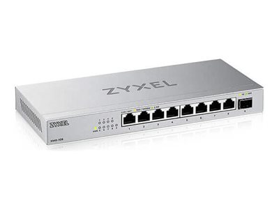 Zyxel Xmg-108, Unmanaged, 2.5G Ethernet (100/1000/2500), Wandmontage Möglich
