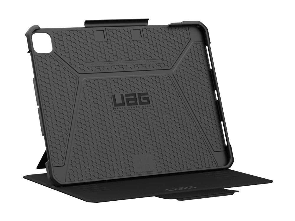 UAG - Flipomslag til tablet - grov - polyuretan (PU) - sort - for Apple 13-inch iPad Pro (M4)