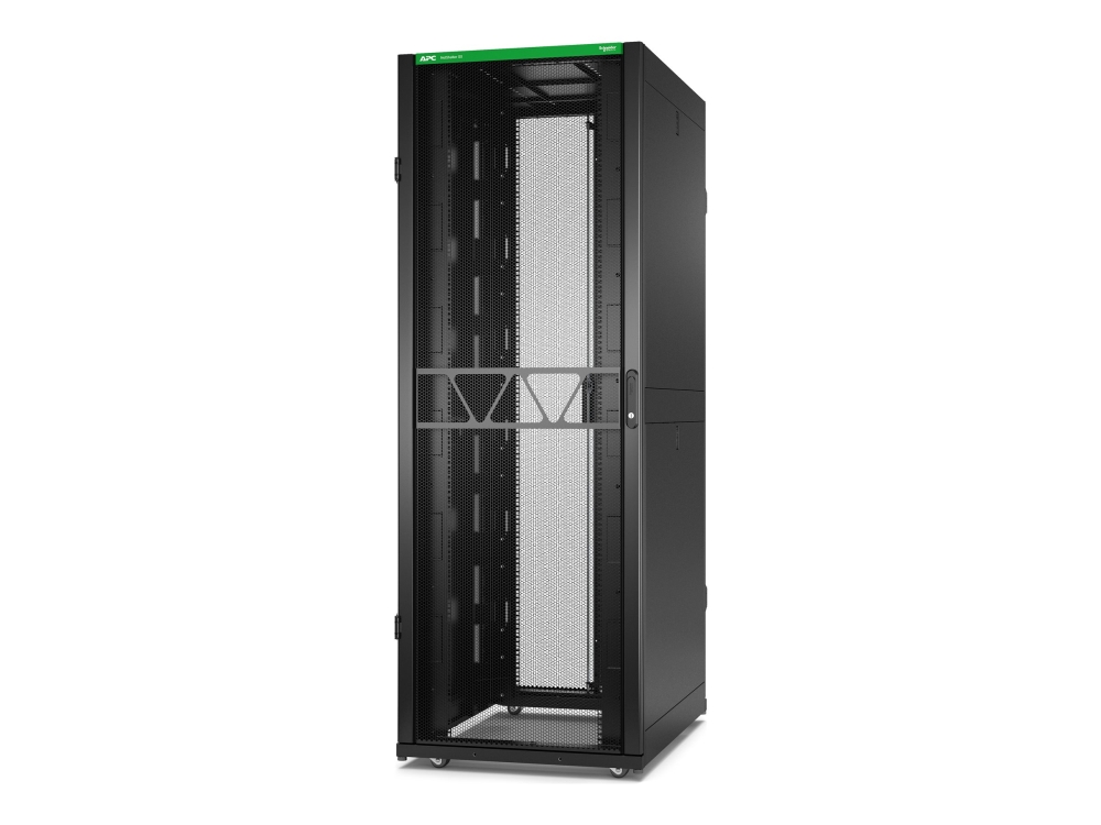 Apc Netshelter Sx Server Rack Gen 2, 45 He, 2124H X 750W X 1070D Mm, Mit Seitenwänden, Schwarz, Freistehendes Gestell, 45U, 1814 Kg, Sperrschloss, Ve