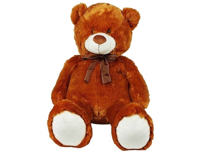 Madej Plüsch-Teddybär-Talisman Mit Schleife/Band, 70 Cm | Rot