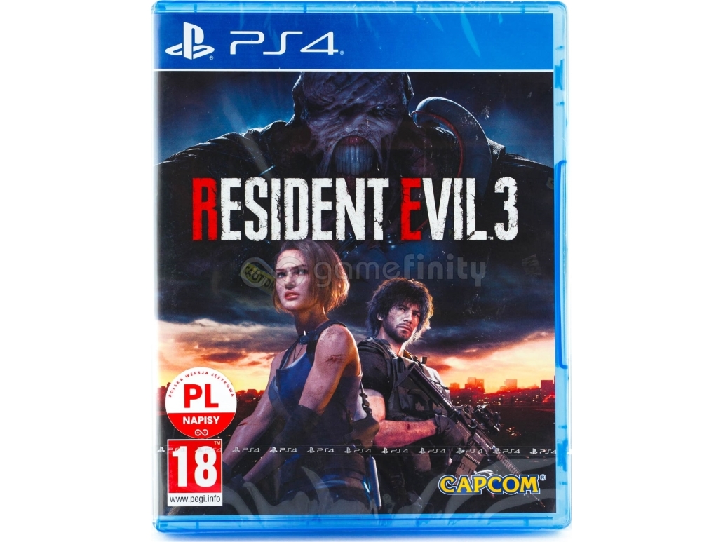 Capcom Resident Evil 3, PlayStation 4, M (Mogen), Fysiskt medium