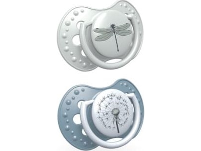 Lovi Silikone Dynamiske Sutter Botanic, 18 Måneder+, 2 Stk, 22/875Boy