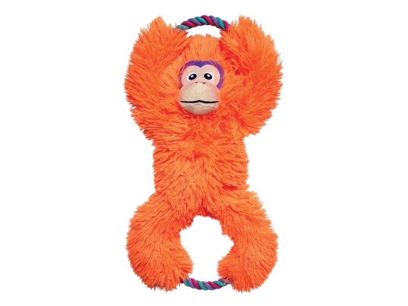 Kong Leksak Tuggz Monkey Orange Xl 42cm | Djurmärken - Tillbehör - Kong | GameStuff