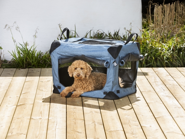 Dogman Canvasbur Milou Blå Xl 81,5cm | Sällskapsdjur - Hund - För hundägaren | GameStuff