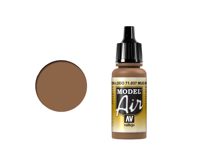 Vallejo 71.037, 17 Ml, Braun, Matte, Flasche